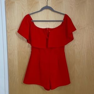 Red Gianni Bini Romper